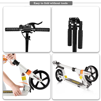 Outdoor 1040mm Adult Kick Scooters CPSC Adult Foldable Scooter