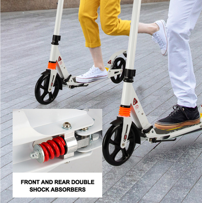 Aluminum Kickbike Adults Kick Push Scooter Wide Deck Rest